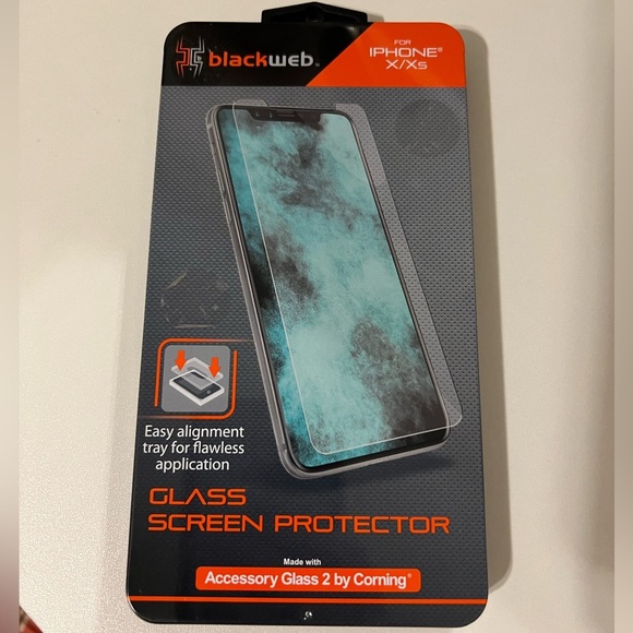 Glass Screen Protector for iPhone X/XS - Clear - Picture 1 of 3